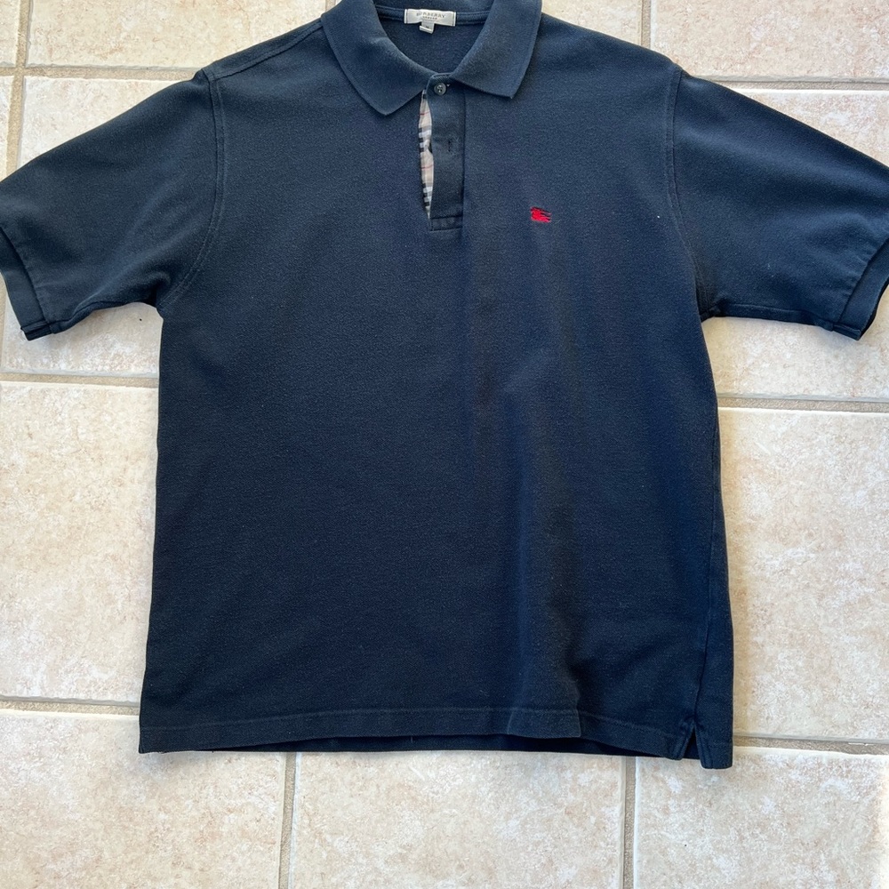 Burberry Polo Size Medium Black